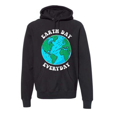 Earth Day 2023 Pocket Design Earth Day Everyday Premium Hoodie