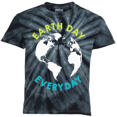 Earth Day 2023 Pocket Design Earth Day Everyday Kids Tie-Dye T-Shirt