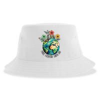 Earth Day 2024 Funny Earth Day Make Everyday Earth Day Sustainable Bucket Hat