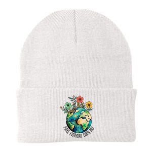 Earth Day 2024 Funny Earth Day Make Everyday Earth Day Knit Cap Winter Beanie