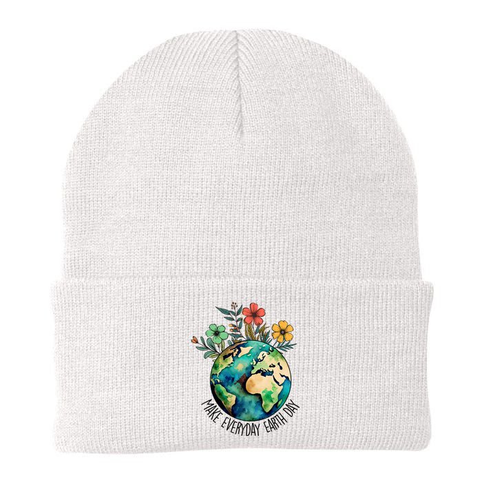 Earth Day 2024 Funny Earth Day Make Everyday Earth Day Knit Cap Winter Beanie