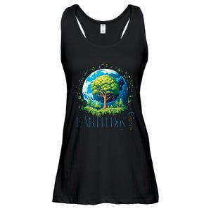 Earth Day 2024 Environmental International Awareness Ladies Essential Flowy Tank