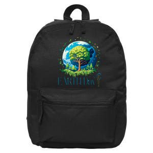 Earth Day 2024 Environmental International Awareness 16 in Basic Backpack