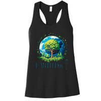 Earth Day 2024 Environmental International Awareness Women's Racerback Tank