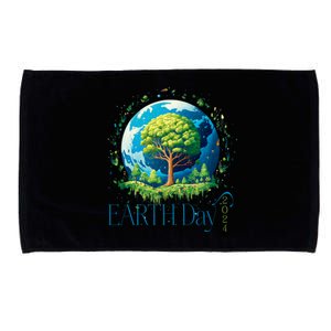 Earth Day 2024 Environmental International Awareness Microfiber Hand Towel