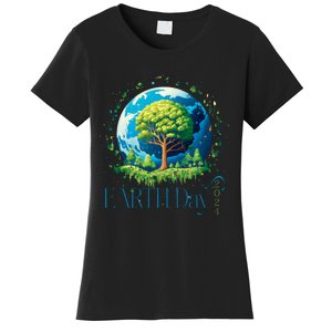 Earth Day 2024 Environmental International Awareness Women's T-Shirt