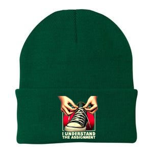 Election Day 2024 I Understand The Assignment Kamala Harris Knit Cap Winter Beanie