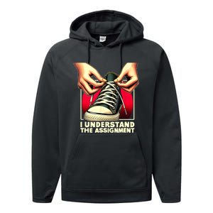 Election Day 2024 I Understand The Assignment Kamala Harris Performance Fleece Hoodie