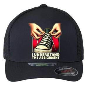 Election Day 2024 I Understand The Assignment Kamala Harris Flexfit Unipanel Trucker Cap