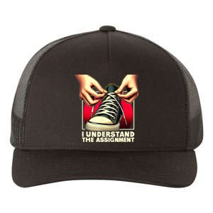 Election Day 2024 I Understand The Assignment Kamala Harris Yupoong Adult 5-Panel Trucker Hat