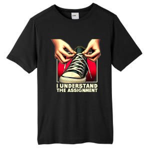 Election Day 2024 I Understand The Assignment Kamala Harris Tall Fusion ChromaSoft Performance T-Shirt