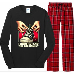 Election Day 2024 I Understand The Assignment Kamala Harris Long Sleeve Pajama Set