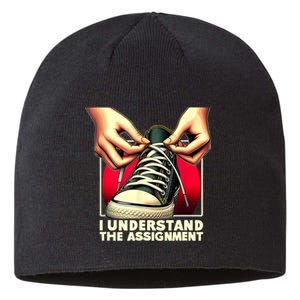 Election Day 2024 I Understand The Assignment Kamala Harris Sustainable Beanie