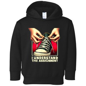 Election Day 2024 I Understand The Assignment Kamala Harris Toddler Hoodie