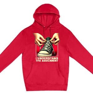 Election Day 2024 I Understand The Assignment Kamala Harris Premium Pullover Hoodie