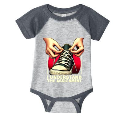 Election Day 2024 I Understand The Assignment Kamala Harris Infant Baby Jersey Bodysuit