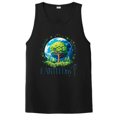 Earth Day 2024 Environmental International Awareness PosiCharge Competitor Tank