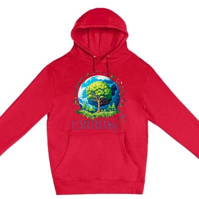 Earth Day 2024 Environmental International Awareness Premium Pullover Hoodie