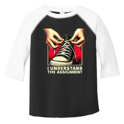 Election Day 2024 I Understand The Assignment Kamala Harris Toddler Fine Jersey T-Shirt