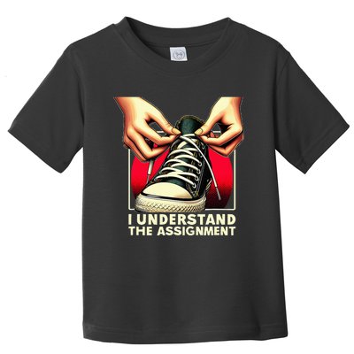 Election Day 2024 I Understand The Assignment Kamala Harris Toddler T-Shirt