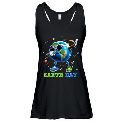 Earth Day 2024 Funny Earth Day Ladies Essential Flowy Tank