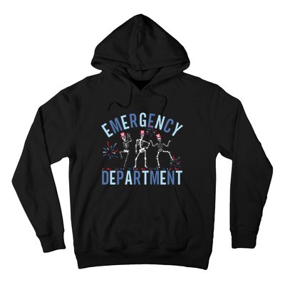 Emergency Department 4th July Er Nurse Hoodie