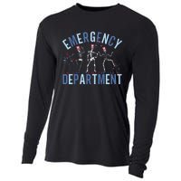 Emergency Department 4th July Er Nurse Cooling Performance Long Sleeve Crew