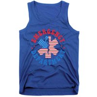 Emergency Departt 4th Of July Emergency Room Er Nurse Great Gift Tank Top