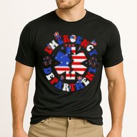 Emergency Department 4th Of July Usa Emergency Room Nurse Cooling Performance Crew T-Shirt