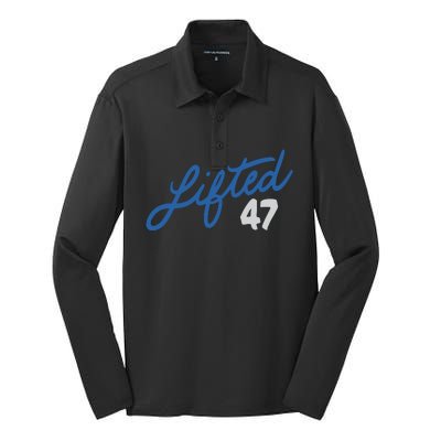 Effective Dugout 47 Silk Touch Performance Long Sleeve Polo