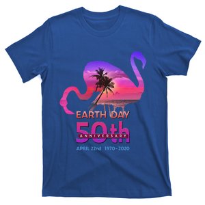 Earth Day 50th Anniversary Pink Flamingos T-Shirt