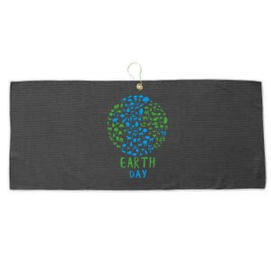 Earth Day 54th Earth Day 2024 Large Microfiber Waffle Golf Towel