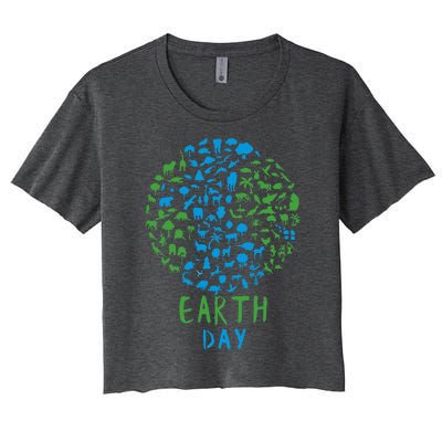 Earth Day 54th Earth Day 2024 Women's Crop Top Tee