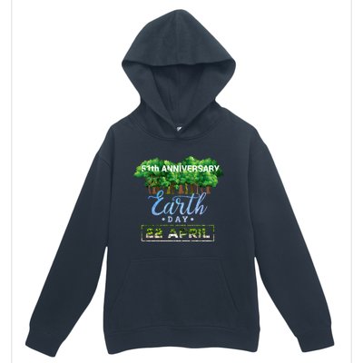 Earth Day 51th Anniversary Gift Keep It Green Gift Save The Planet Great Gift Urban Pullover Hoodie