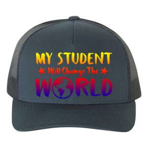 Earth Day 51th Anniversary Student Change World Teacher Gift Yupoong Adult 5-Panel Trucker Hat