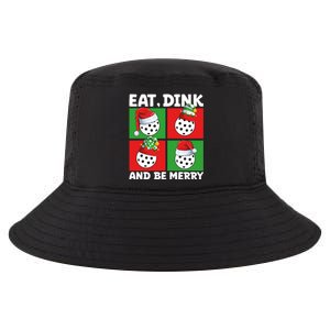 Eat Dink And Be Merry Cute Gift Holiday Pickleball Sport Lover Gift Cool Comfort Performance Bucket Hat