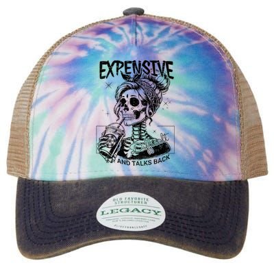 Expensive Difficult And Talks Back Mothers Day Legacy Tie Dye Trucker Hat