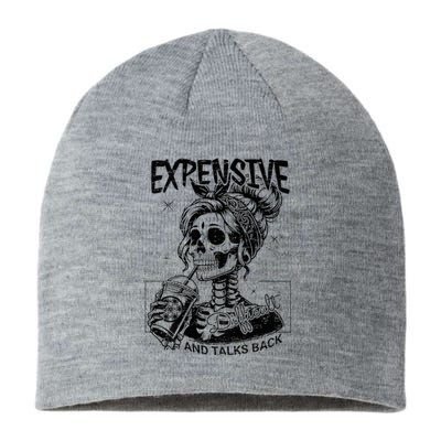 Expensive Difficult And Talks Back Mothers Day Sustainable Beanie