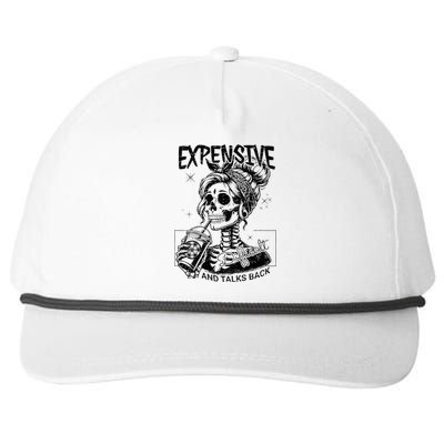 Expensive Difficult And Talks Back Mothers Day Snapback Five-Panel Rope Hat