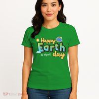 Earth Day April 22 Eco-Friendly Celebration Womens T-Shirt