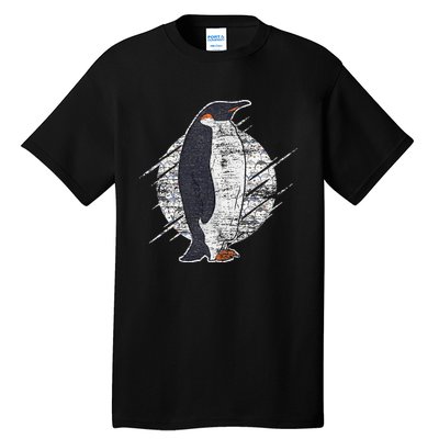 Earth Day Antarctic Animals Zoo Penguin Tall T-Shirt