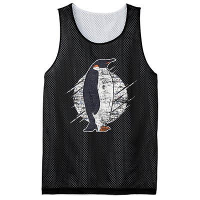 Earth Day Antarctic Animals Zoo Penguin Mesh Reversible Basketball Jersey Tank