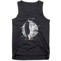 Earth Day Antarctic Animals Zoo Penguin Tank Top