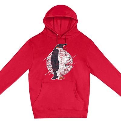 Earth Day Antarctic Animals Zoo Penguin Premium Pullover Hoodie