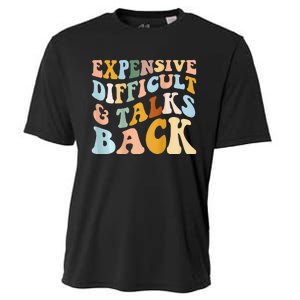 Expensive Difficult And Talks Back Mothers' Day Mom Life Cooling Performance Crew T-Shirt