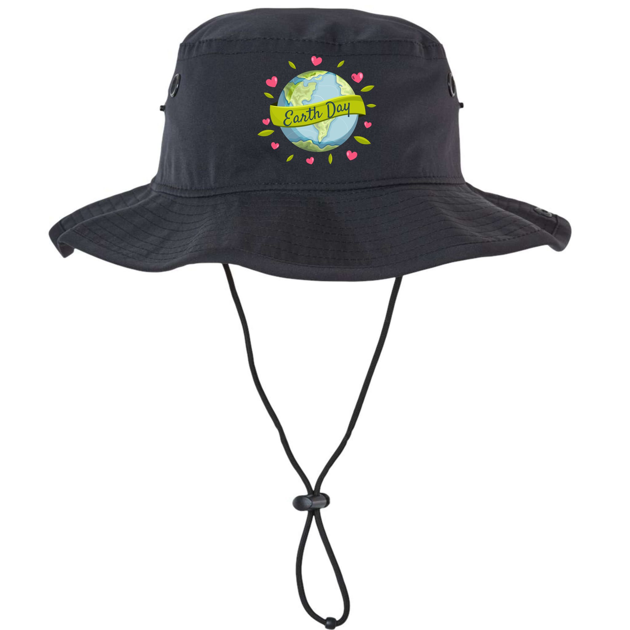 Earth Day Awareness Cute Heart Bucket Hat