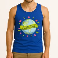 Earth Day Awareness Cute Heart Tank Top