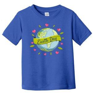 Earth Day Awareness Cute Heart Toddler T-Shirt