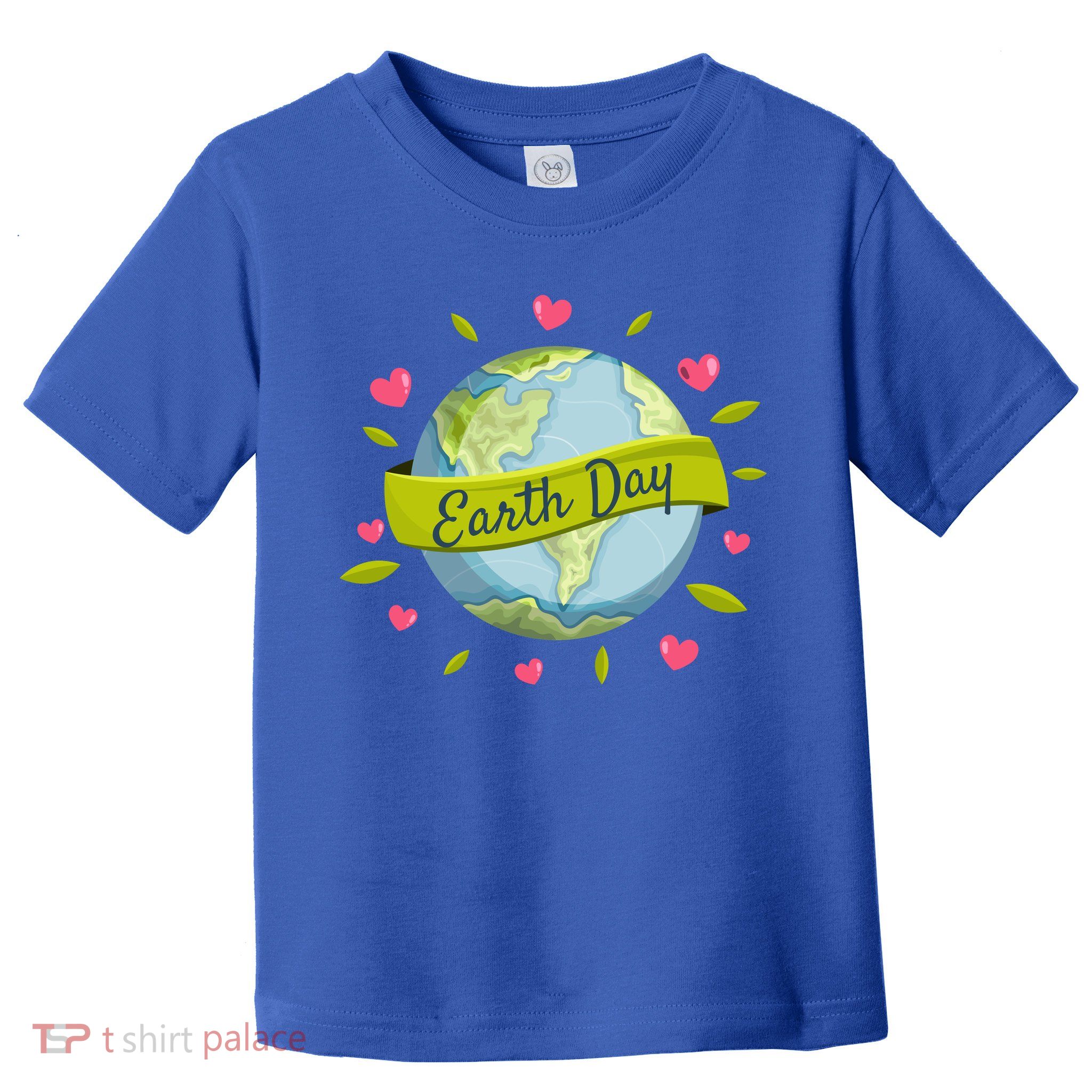 Earth Day Awareness Cute Heart Toddler T-Shirt