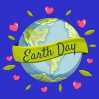 Earth Day Awareness Cute Heart Toddler T-Shirt